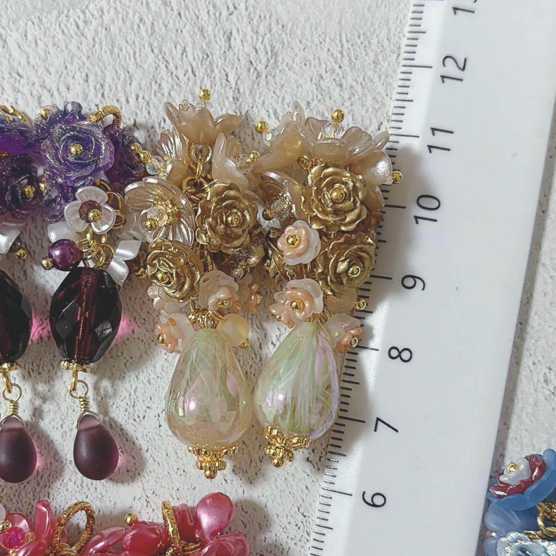 No.174 じゃらじゃらチャーム　アソート　5ペア