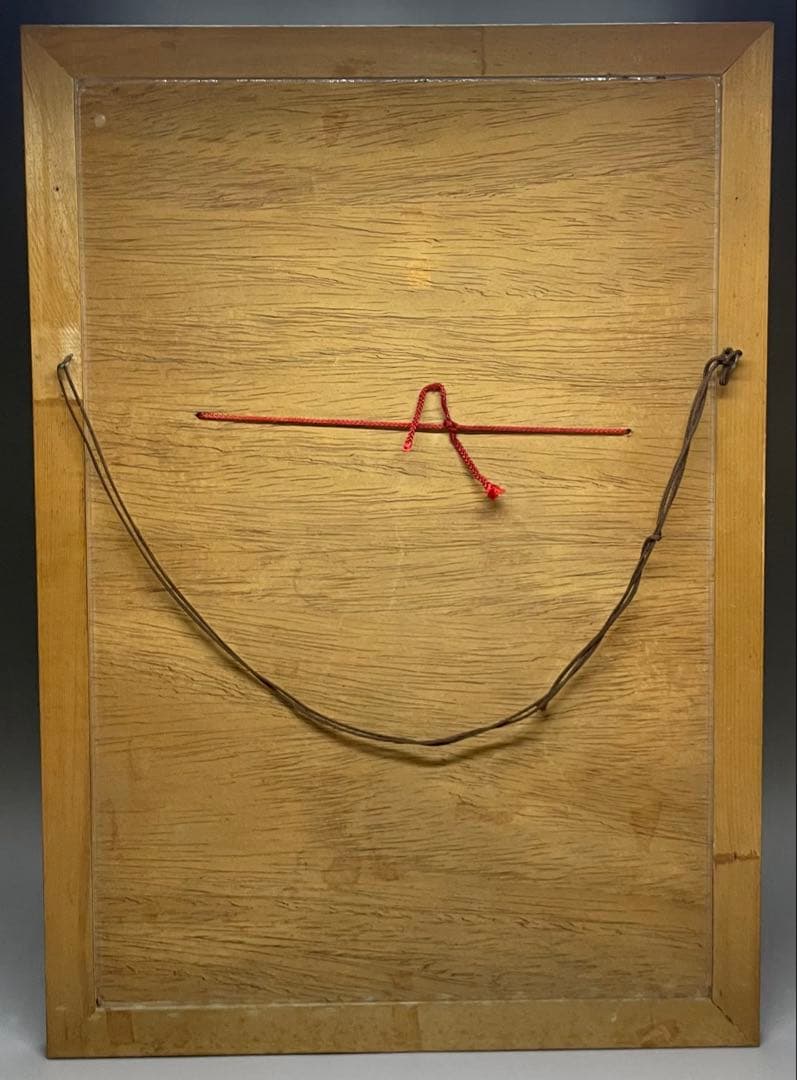 石見神楽面 石見神楽 石州和紙 在銘 作家作品 魔除け 健康長寿 Lw7613