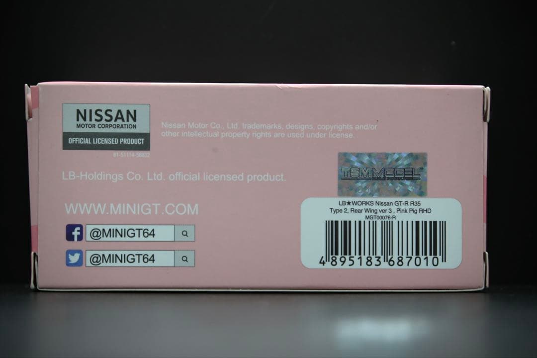 minigt / 1/64 LB★WORKS R35 ”Pink Pig“