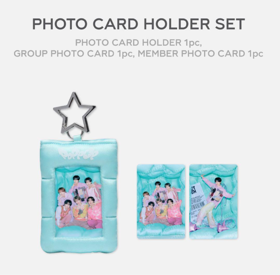 NCT WISH シオン フォトカードホルダーセット トレカケース poppop
