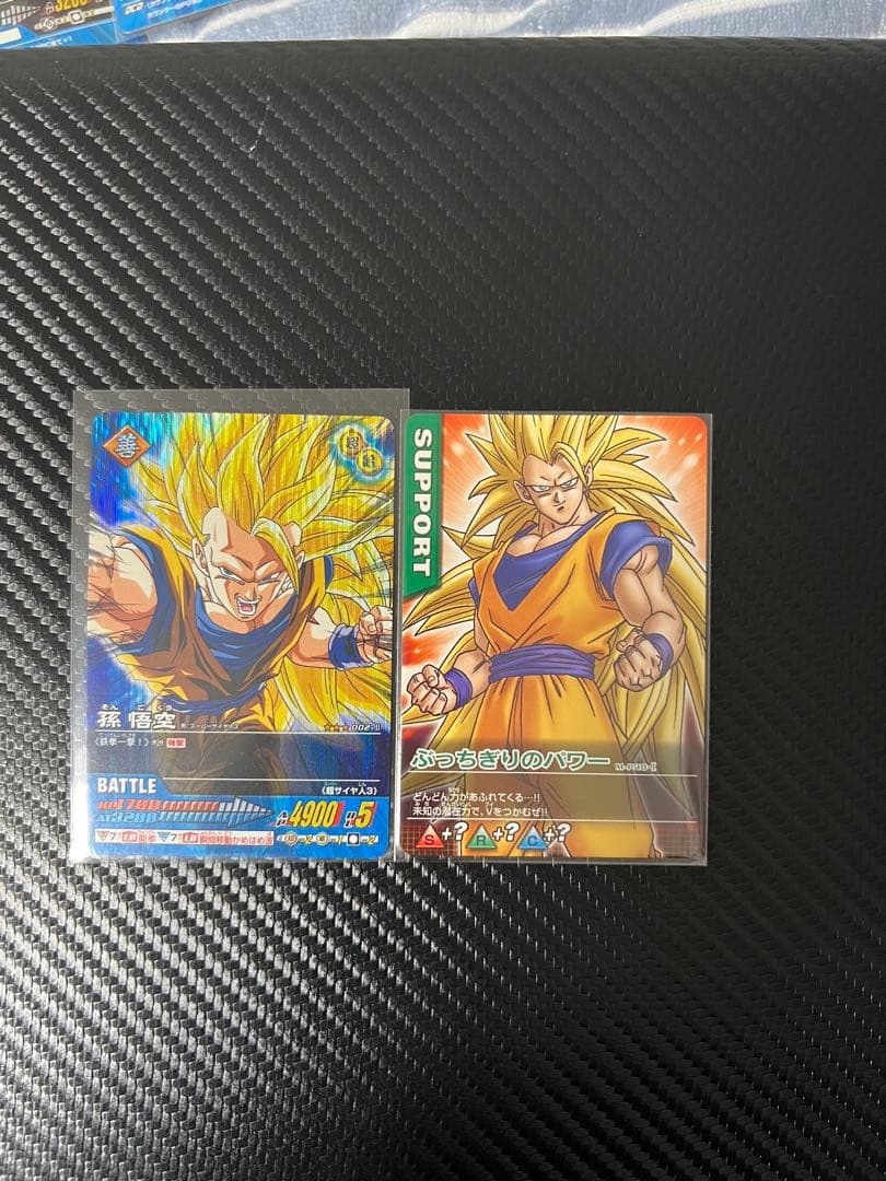 ドラゴンボールZ.ZⅡデータカードダス 激レア 孫悟空.プロモセット