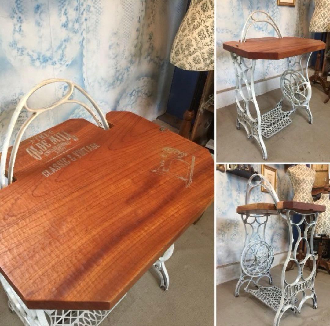 アンティーク ミシンテーブル/ クラッシック《ELDREDGE社製》