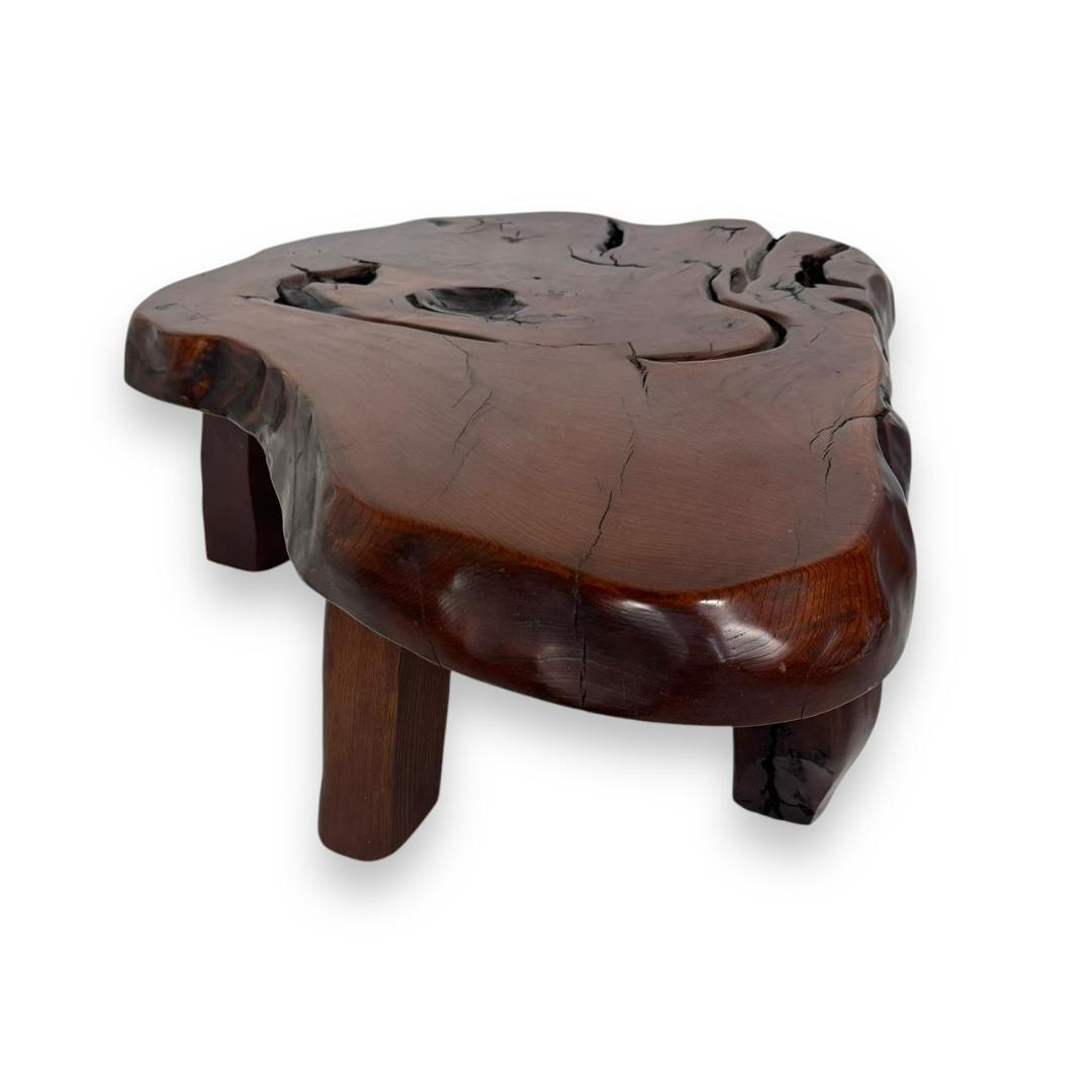 深谷木工　天然木　１枚板　テーブル　ちゃぶ台