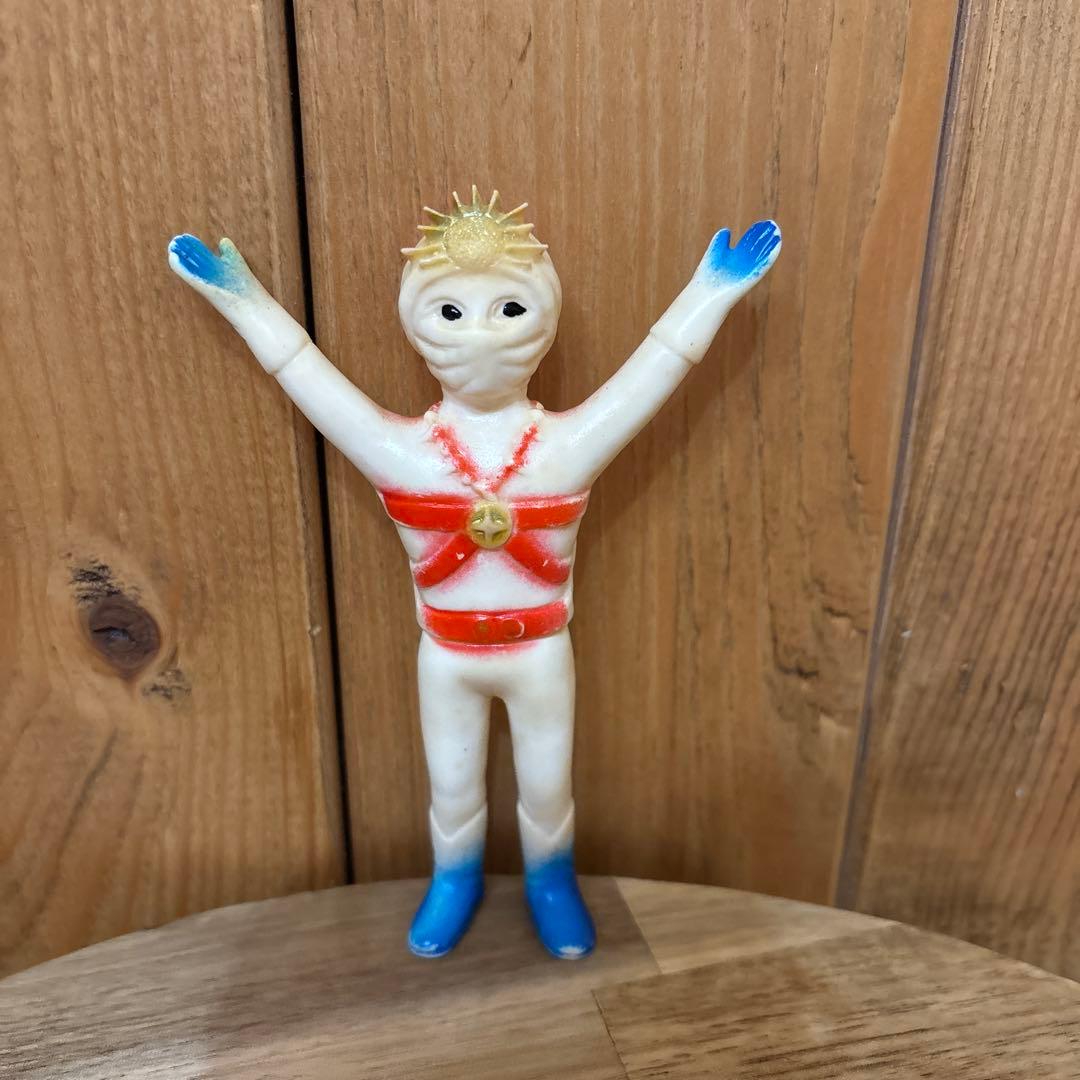 レインボーマン ミニ ソフビ ダッシュ7 手上げ - メルカリ