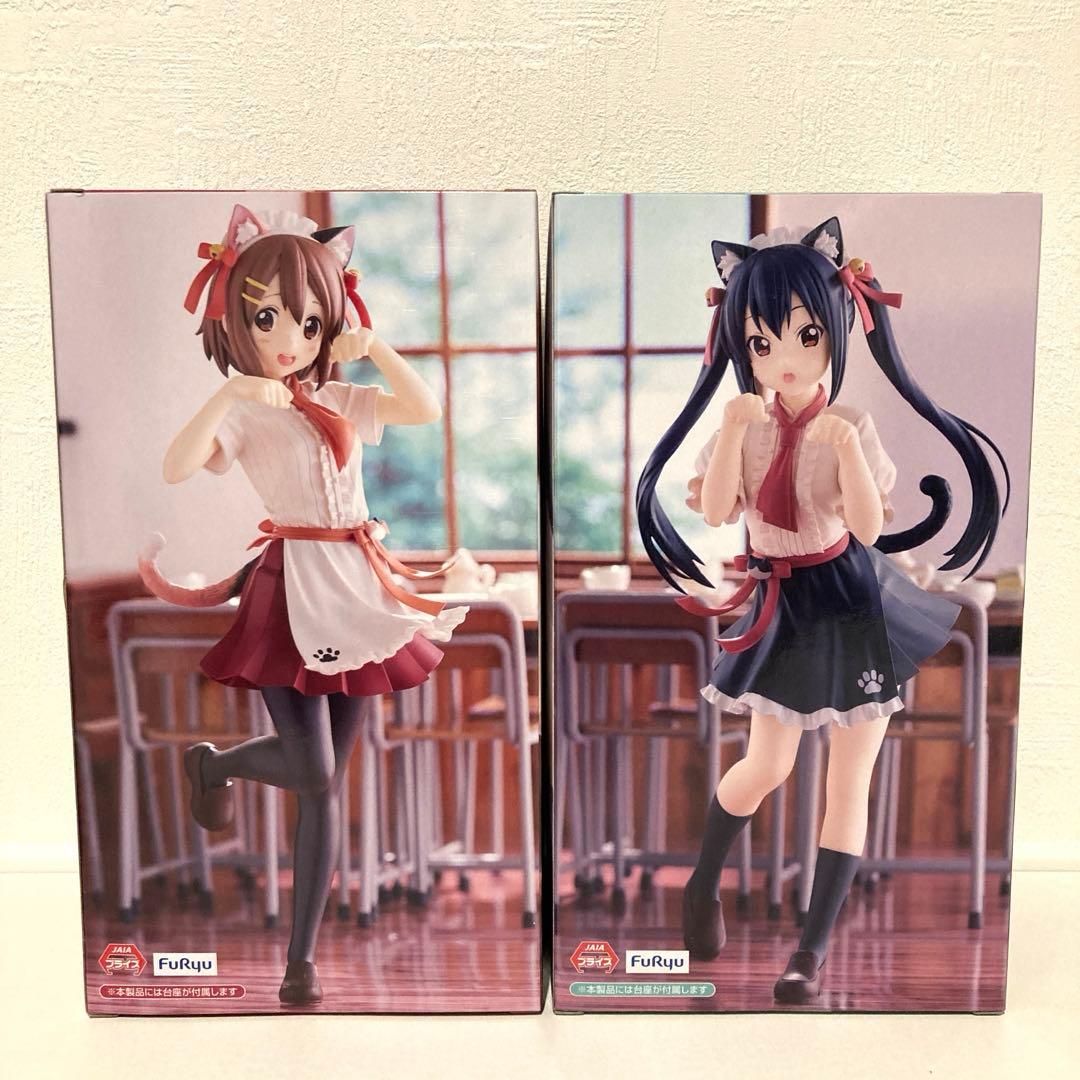 けいおん！ Trio-Try-iT フィギュア 平沢 唯 & 中野 梓 - メルカリ