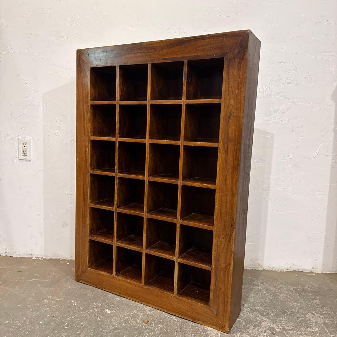 年末年始saleヴィンテージ　木製シェルフ　ディスプレイ