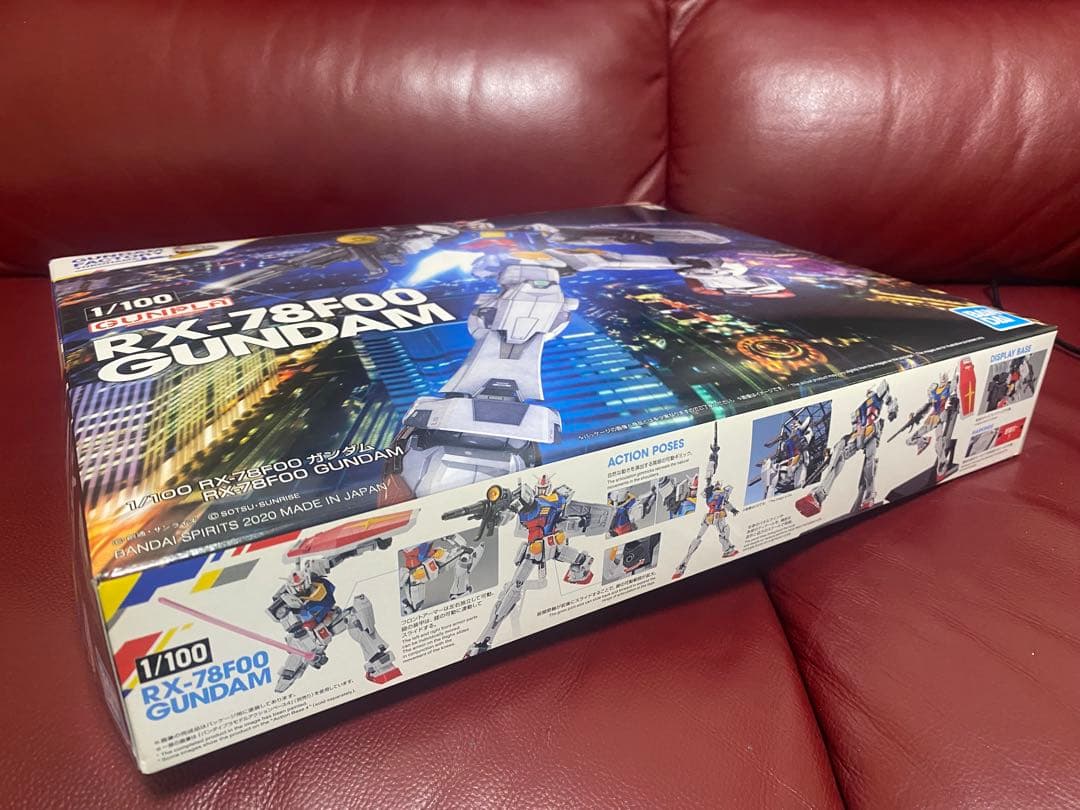 2点セット　ヨコハマ　RX-78F00 ガンダム　1/100+SD