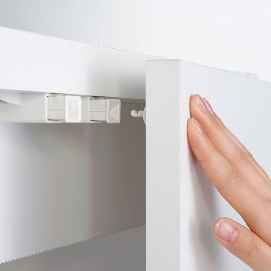 dinos可動式間仕切りミラークローゼット白ハンガ1段タイプ - メルカリ