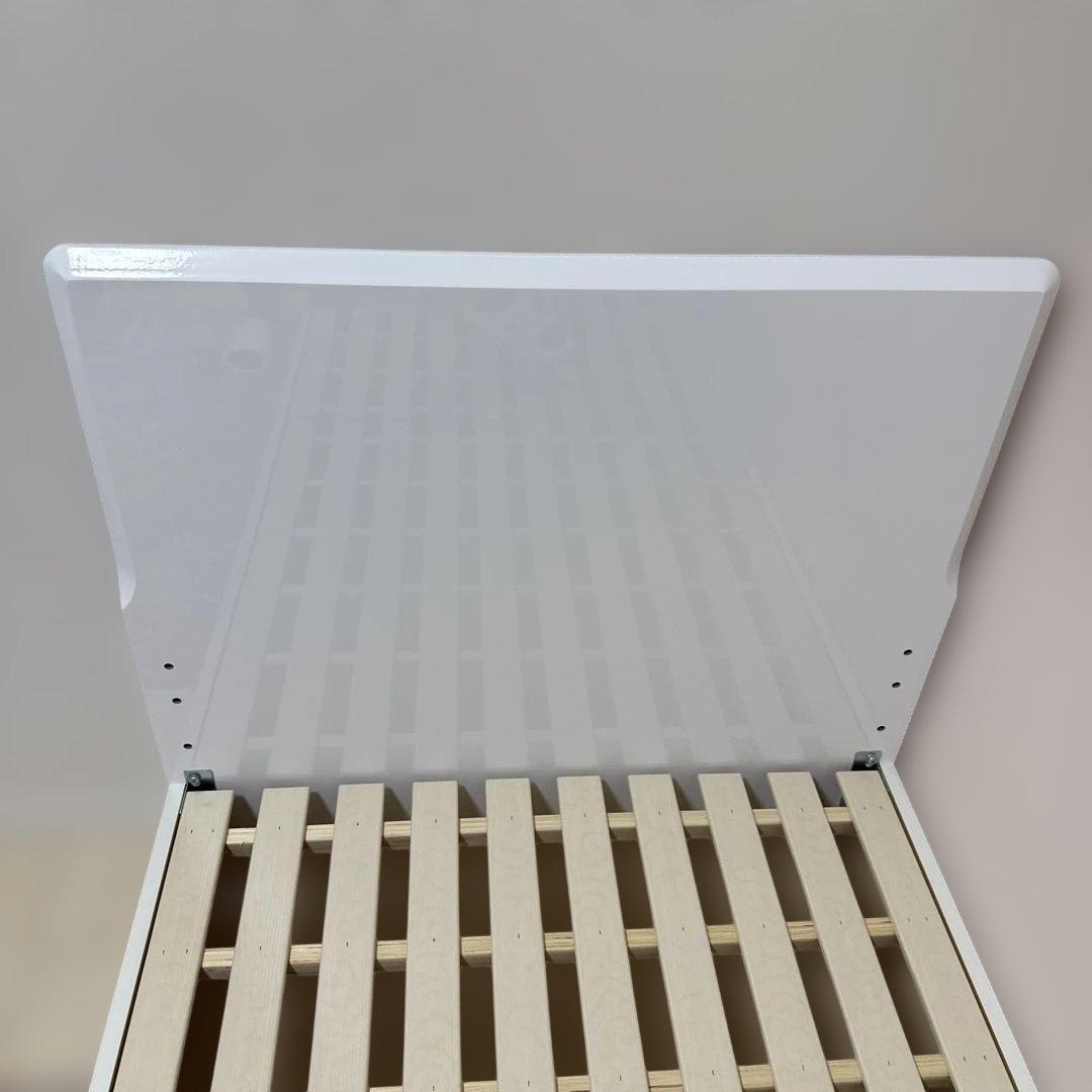 【美品】ニトリ　シンプル シングルベッドフレームとマットレス（Nスリーブハード）