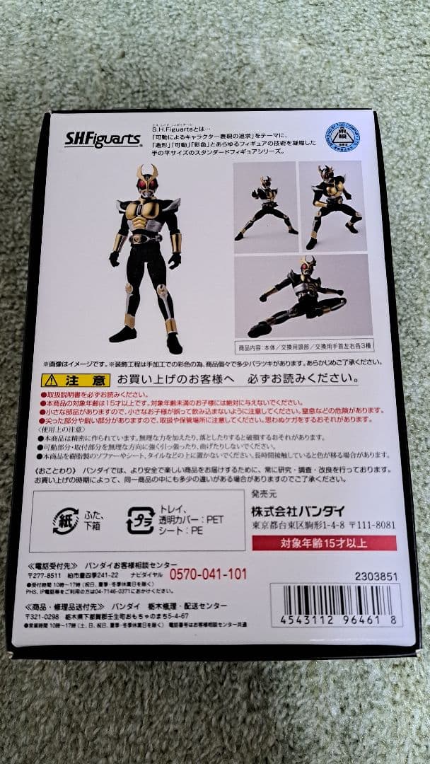 真骨彫製法　S.H.Figuarts　仮面ライダーアギト