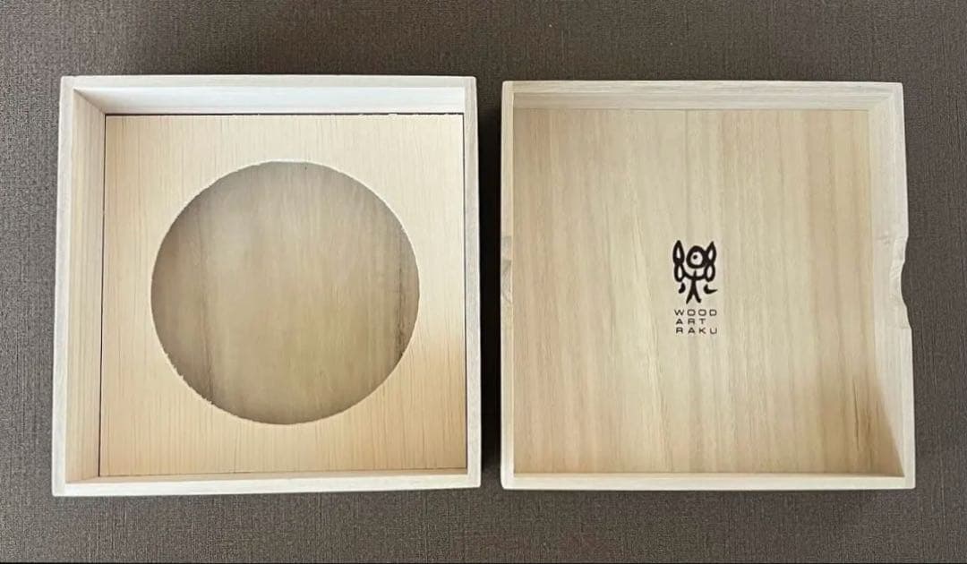 正月 鏡餅 木製 きのいい鏡餅 桐箱付き　日本製