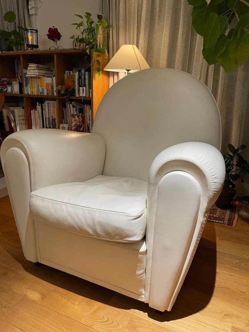 ポルトローナフラウ　バニティフェア　総本革　レザー　ソファ　カッシーナ