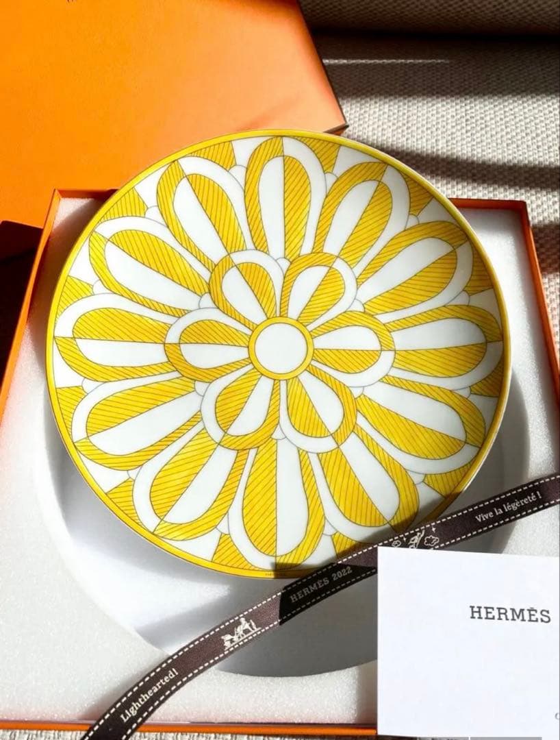 エルメス　デザートプレート　ソレイユドゥエルメス