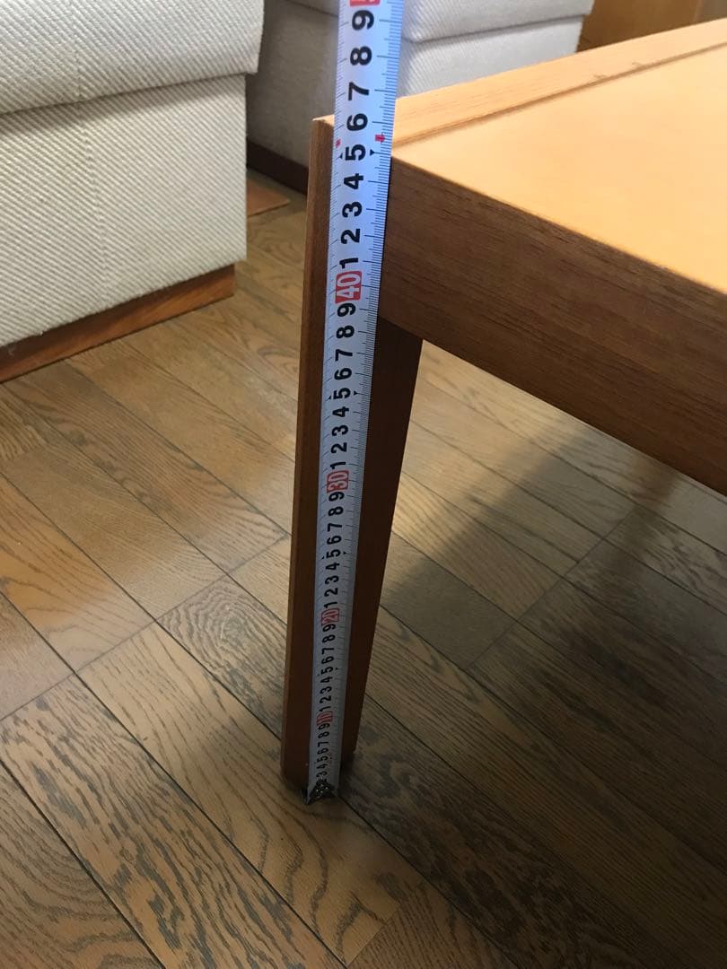 天童木工　ソファ用ローテーブル 120cm x 75cm