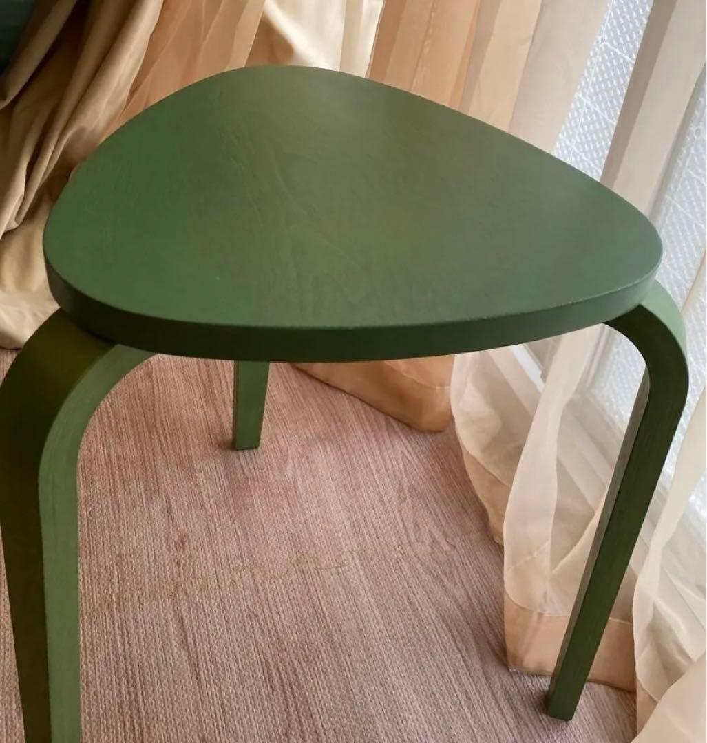 IKEA KYRRE シルレ 廃盤 グリーン スツール - メルカリ