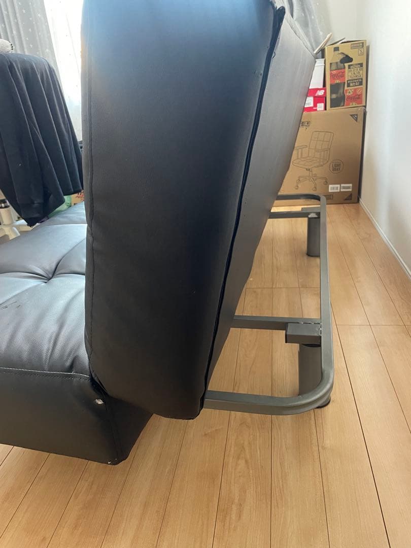 【美品】ソファーベッド　2〜3人掛けソファ