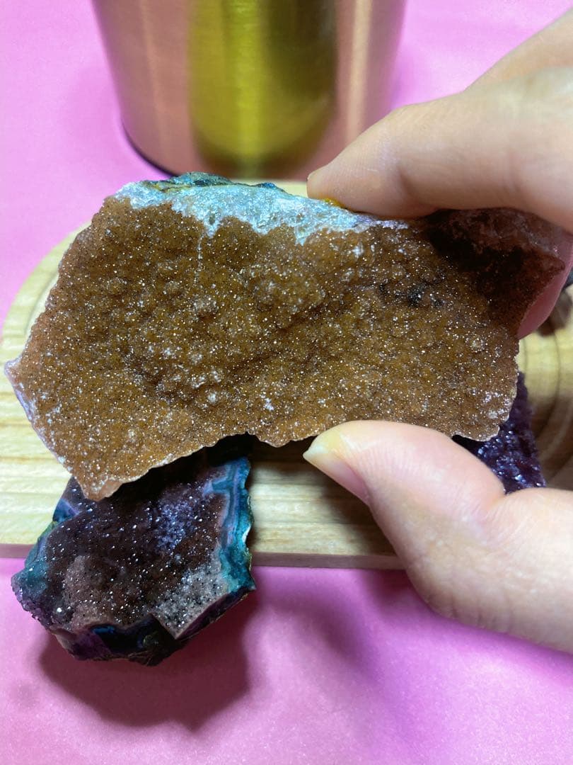 シュガーアメジスト　レインボーアメジスト　シュガードゥルージー　4つセット