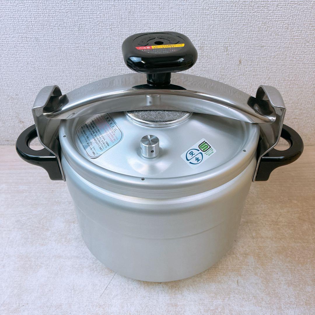 理研 圧力鍋 1升炊き 6L スピードクッキング 圧力なべ 両手鍋 自宅保管品