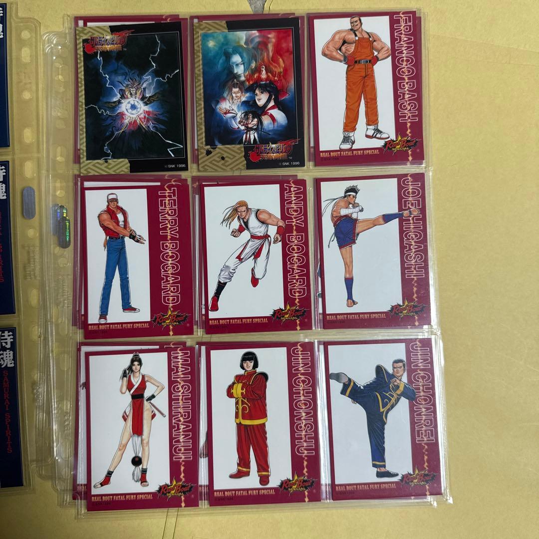 SNK ゲーメスト コレクション トレーディング カード kof 餓狼