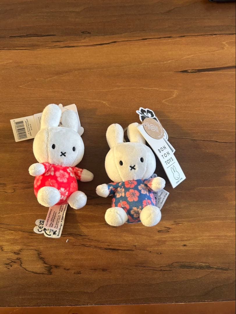 Kira×Miffy キラミッフィー ハワイ限定 ボントントイズ キーホルダー