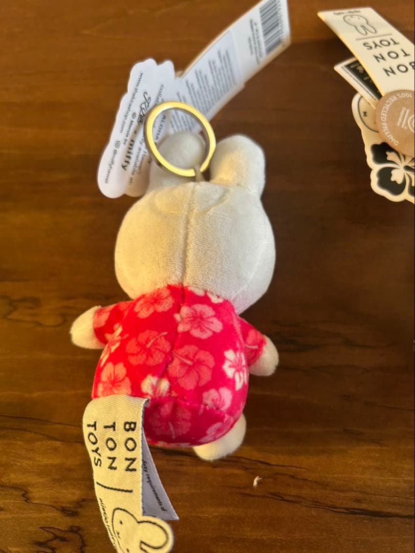 Kira×Miffy キラミッフィー ハワイ限定 ボントントイズ キーホルダー