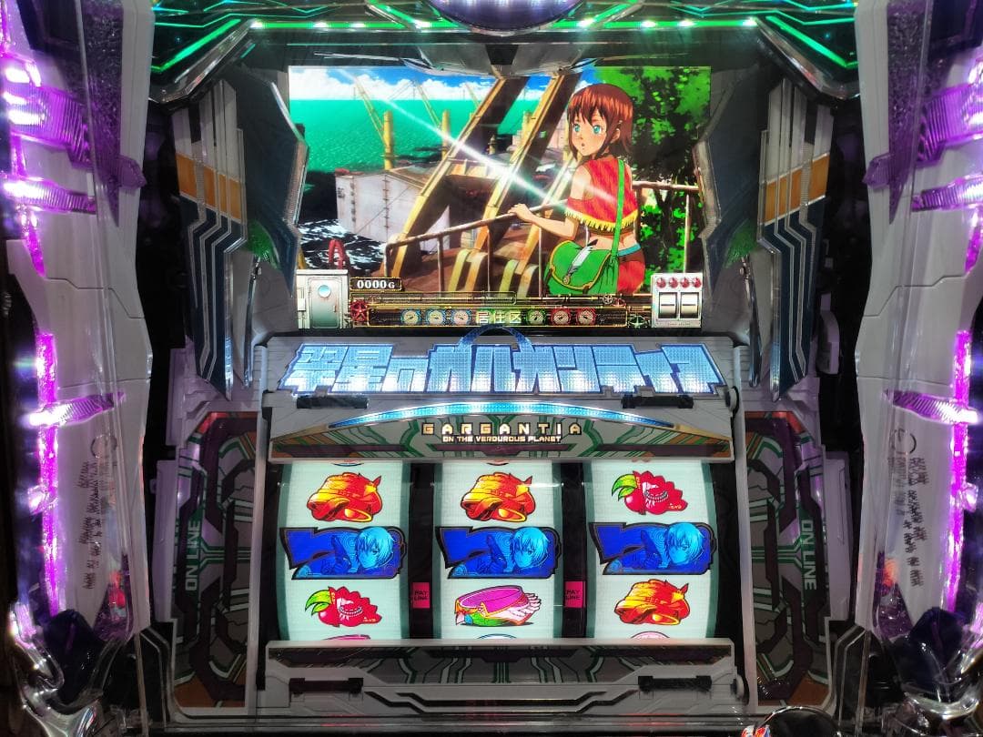 パチスロ実機】ディ・ライト☆パチスロ 翠星のガルガンティア【コイン