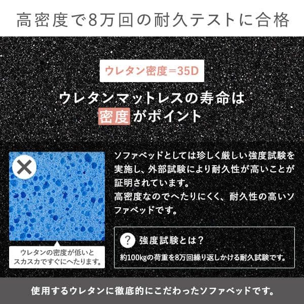 ソファ ベッド 2人掛け ピンク 洗えるカバー カバーリング仕様 高反発