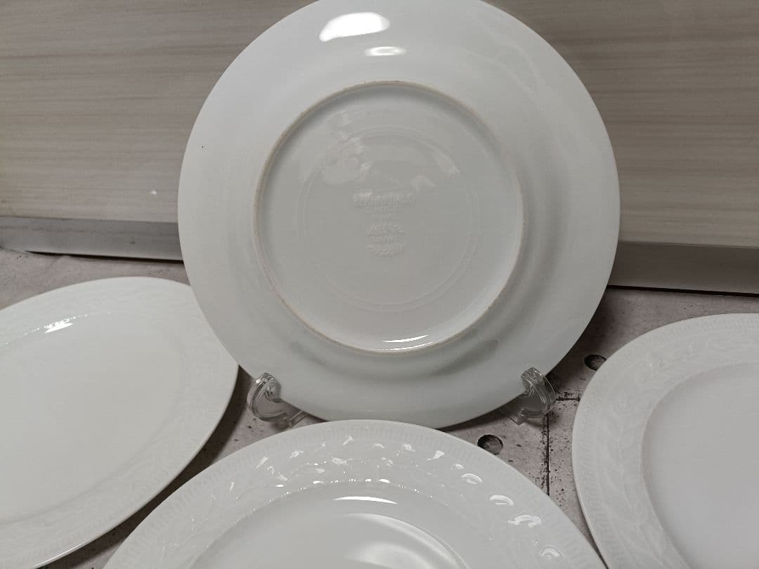 ベルナルド 4枚　Louvre (ルーブル）BERNARDAUD 21cm