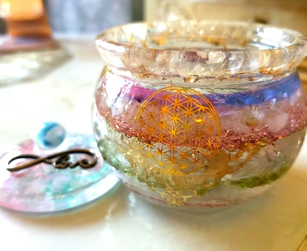 smile-mamaページオルゴナイト　魔法壺　浄化　開運