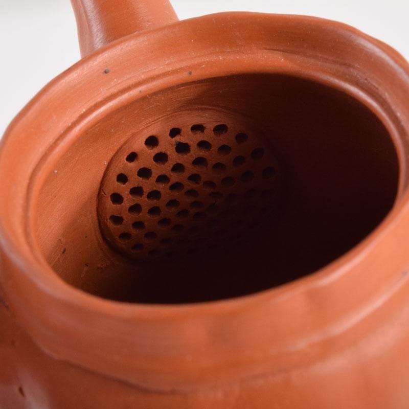 常滑焼 間野弥平作 朱泥 手捻り 小さな茶器揃 共布共箱 V 8964 - メルカリ