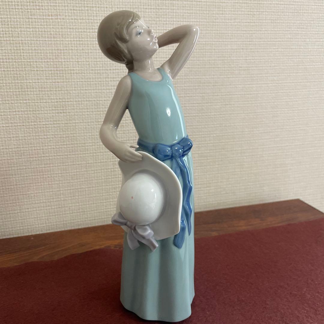 リヤドロ　なびかせて/若草色の少女/5010