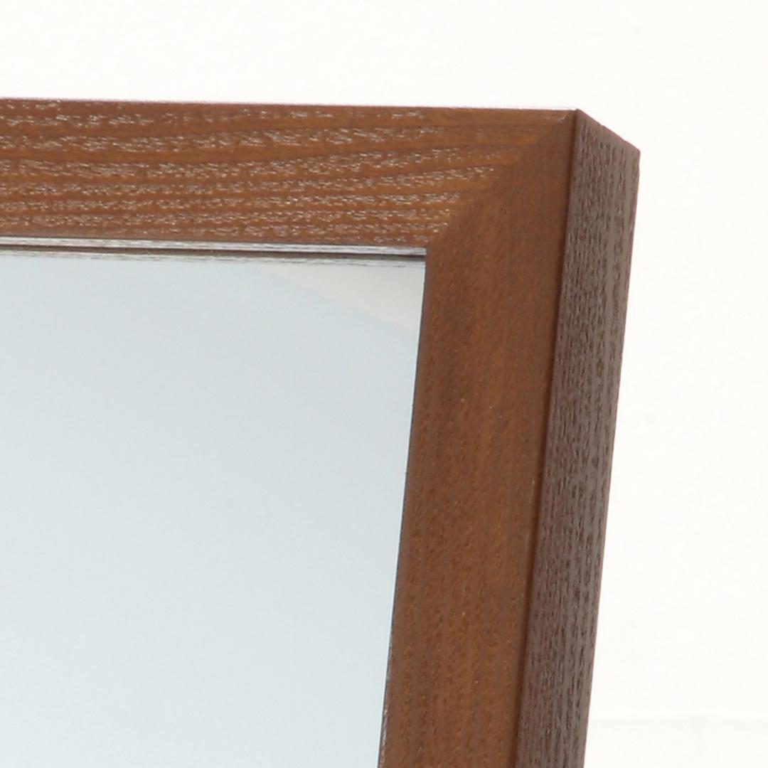 インセットミラー　ブラウン　ブルックリンスタイル　カリフォルニアスタイル