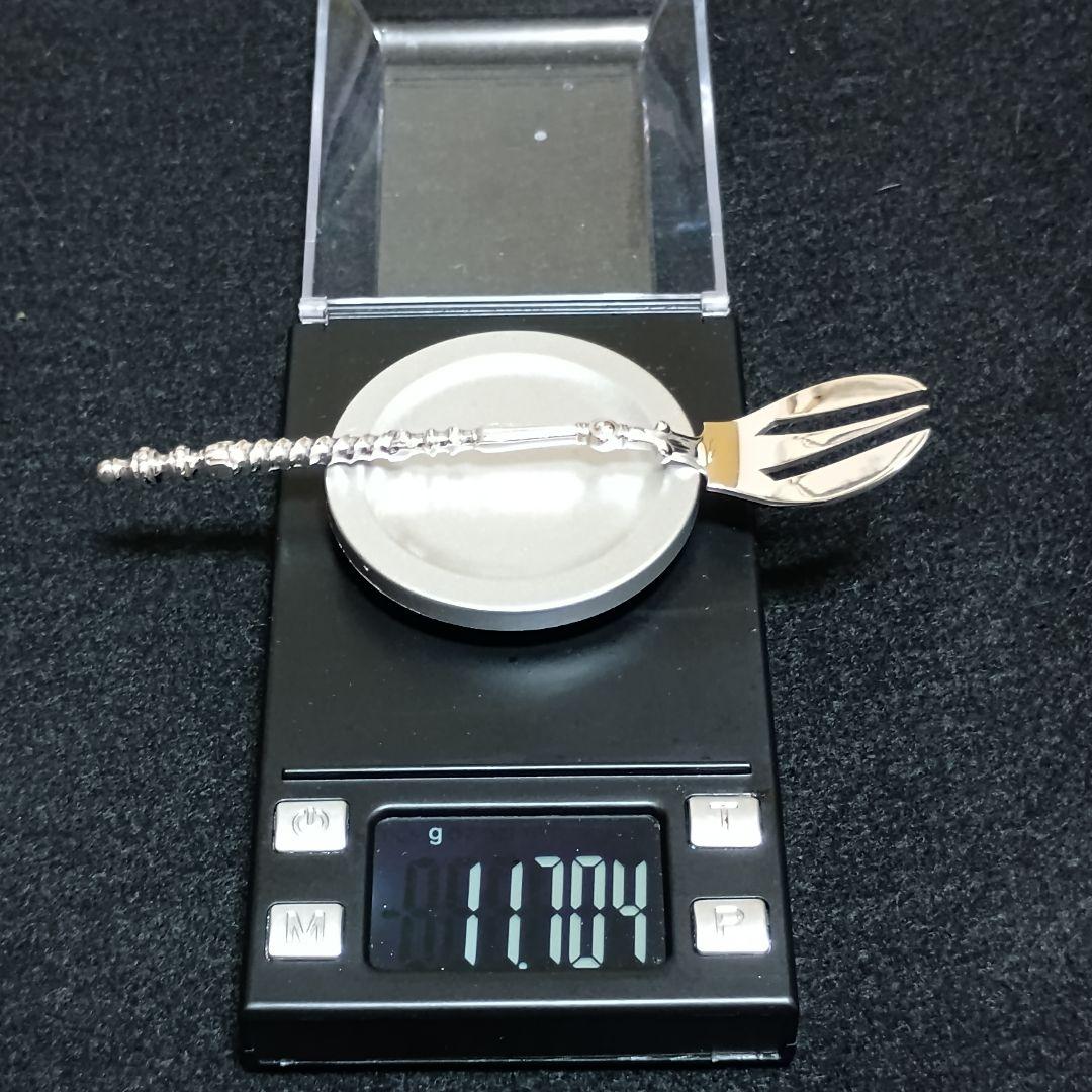 デザートフォーク アンティーク ヴァンケンペン アールヌーヴォー 銀833