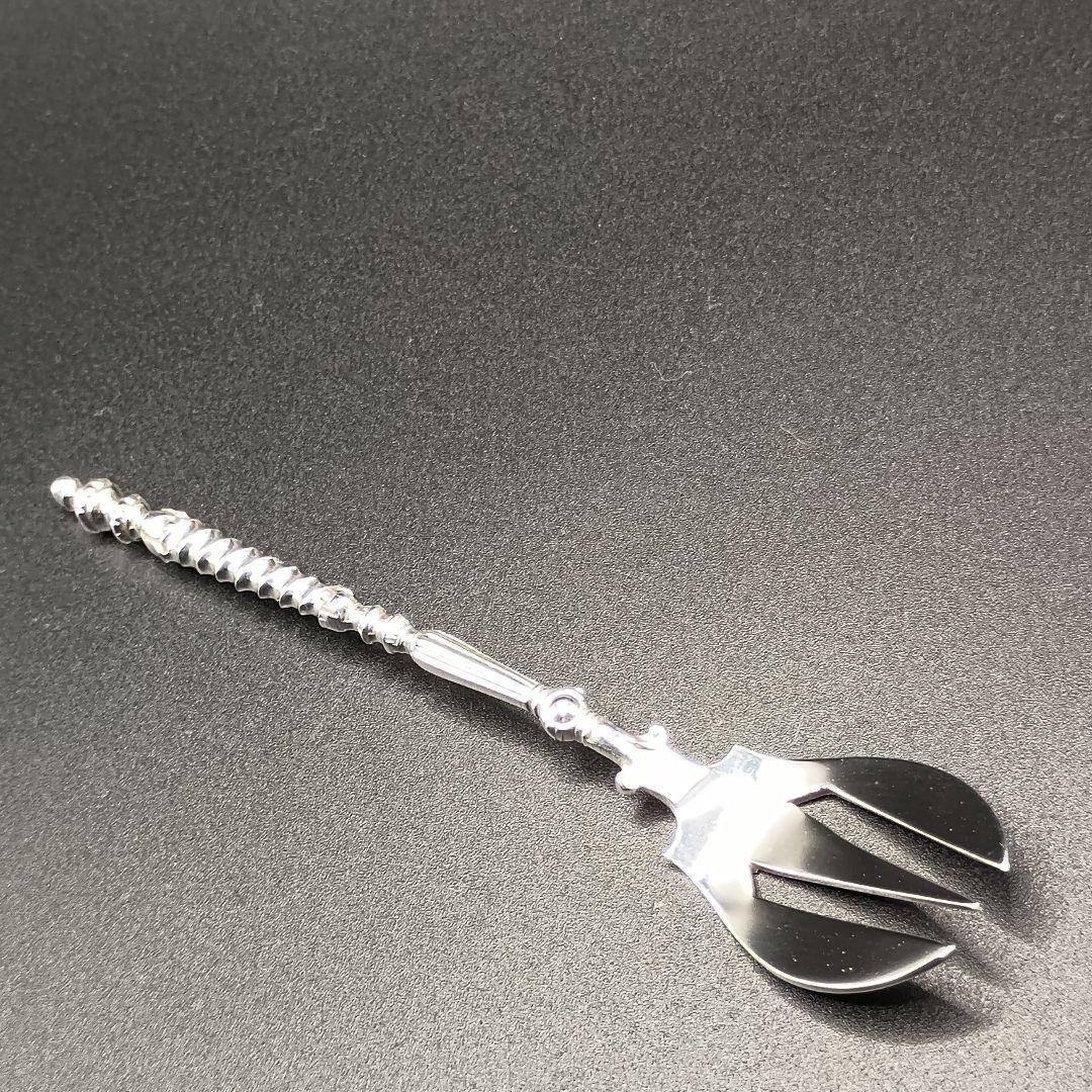 デザートフォーク アンティーク ヴァンケンペン アールヌーヴォー 銀833