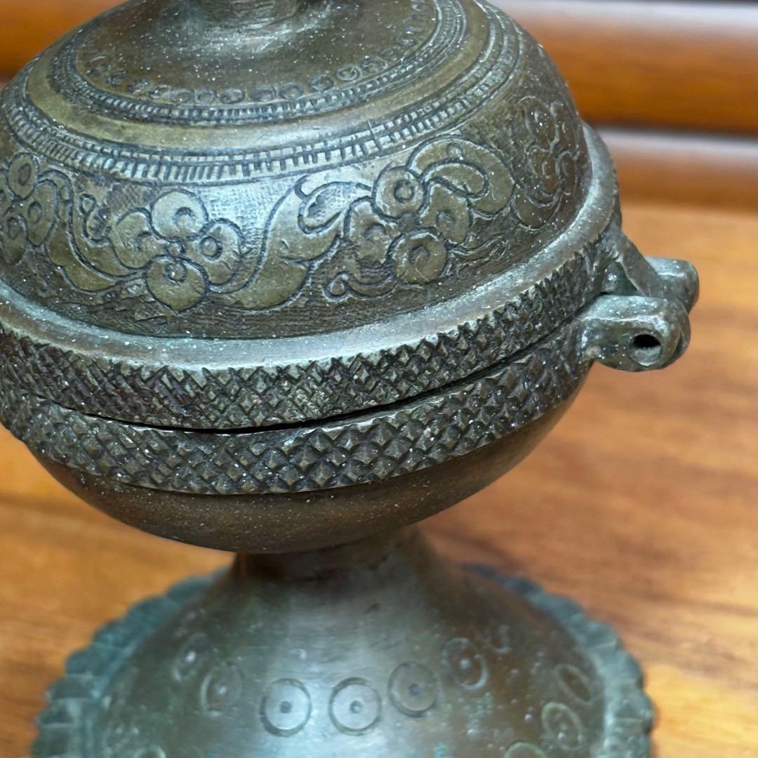昔中国で購入した銅器の置物 仏具