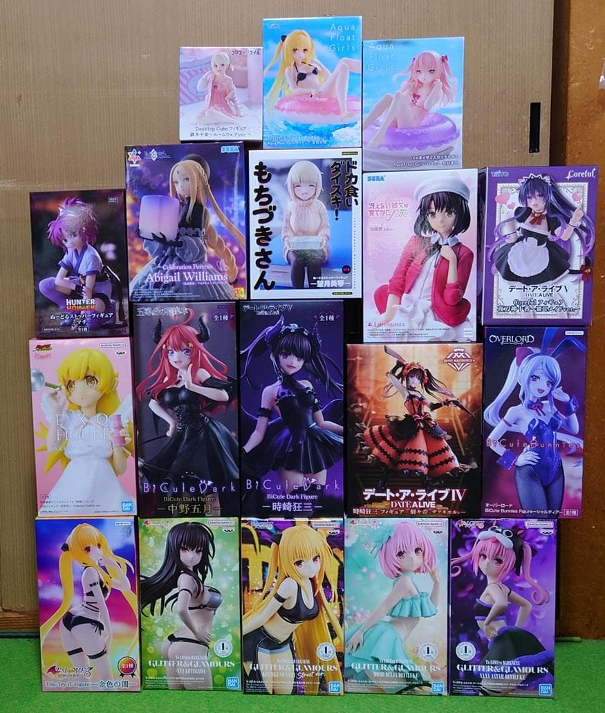 美少女フィギュア プライズ 18個 まとめ売り 五月 ヤミ もちづきさん 等