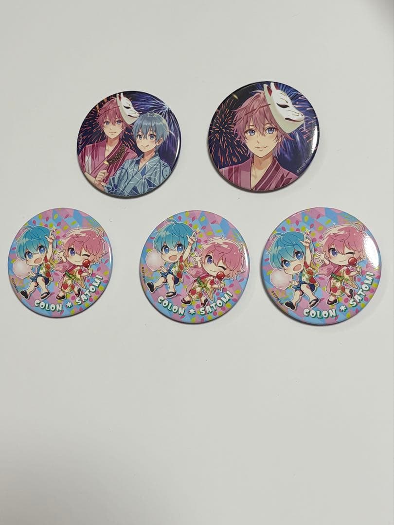 すとぷり さとみくん 缶バッジ 5個セット - メルカリ