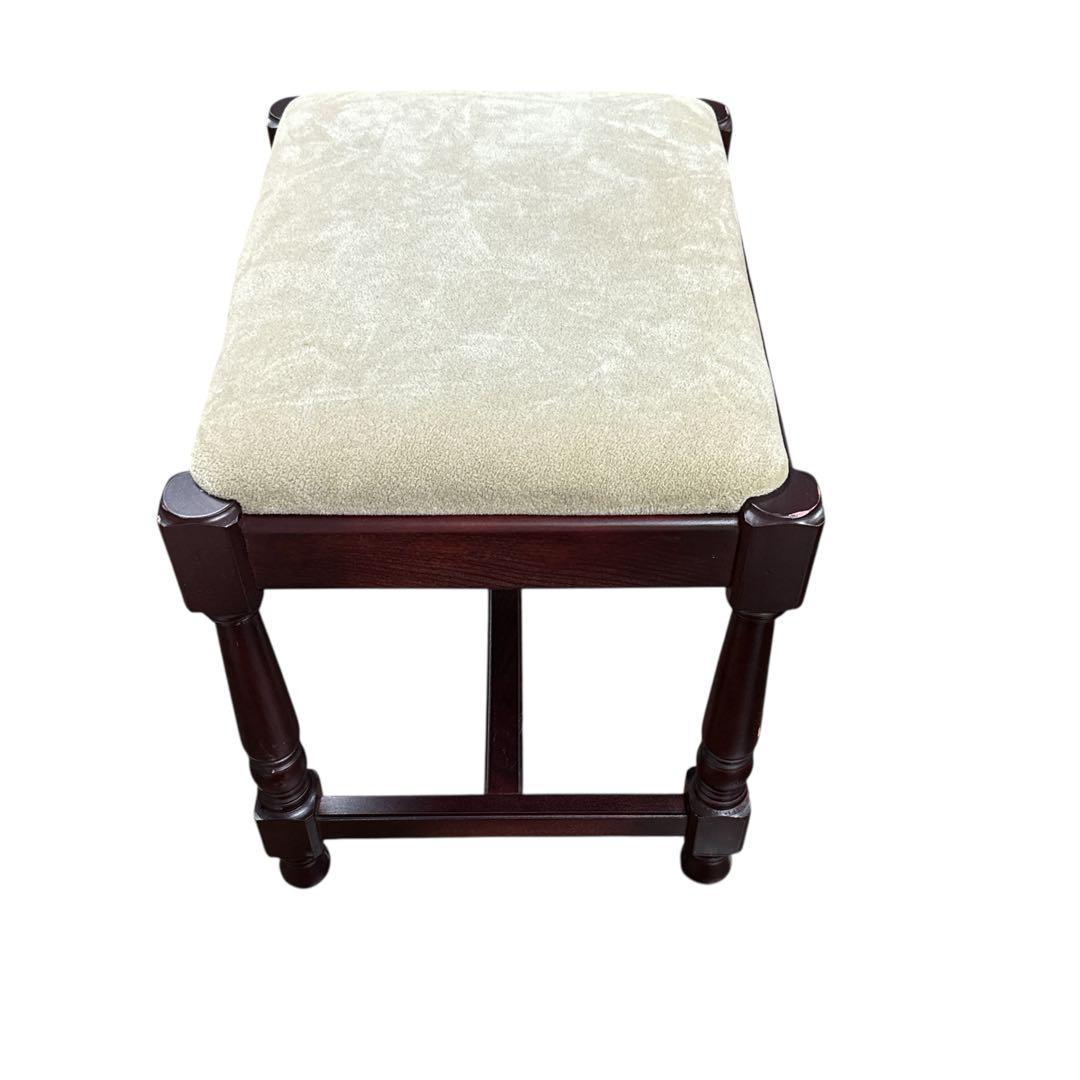 スツール　昭和レトロ　天然木（ブナ）