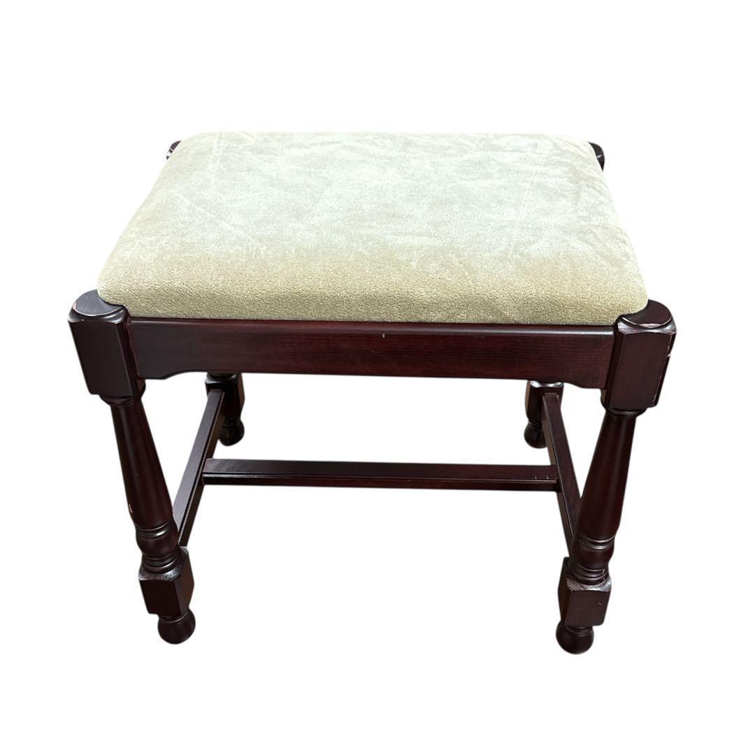 スツール　昭和レトロ　天然木（ブナ）