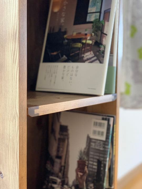 無垢材】カフェラック 本棚 食器棚 - 本棚・本収納販売 中