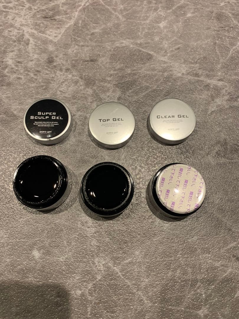 パラジェル　セット　トップ　クリア　ベース　スカルプ