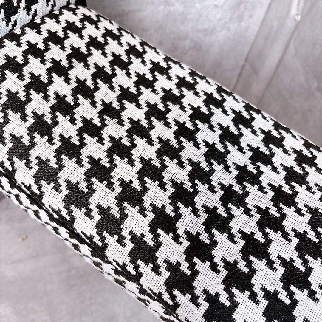 【美品】かわ畑 スツール 千鳥柄 S 66×23×52cm