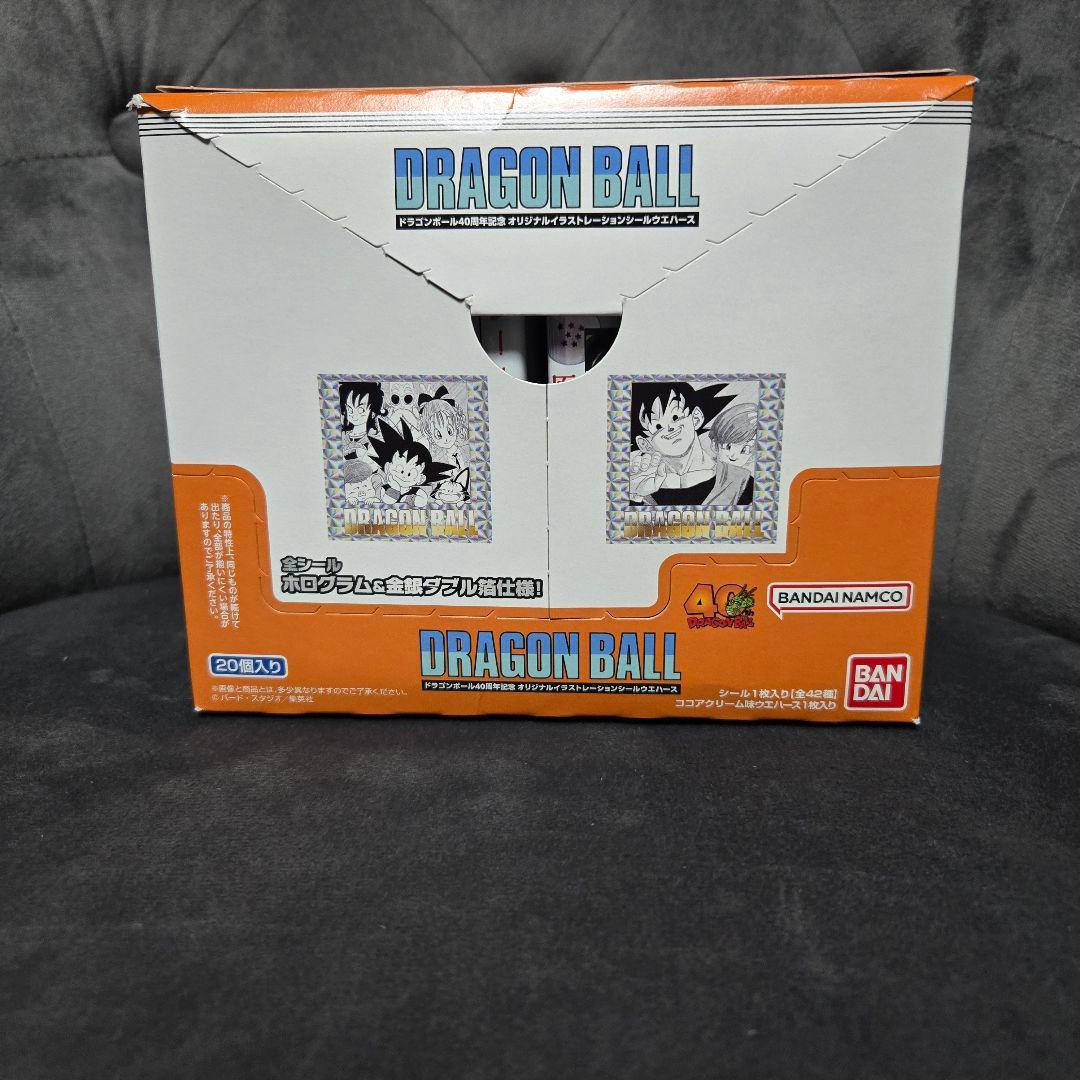 未開封BOX☆ドラゴンボール40周年記念 オリジナルイラスト シール