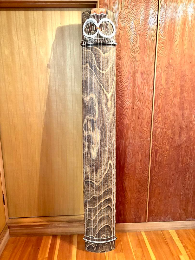 琴 13弦 すだれ彫り 並甲 全長185cm