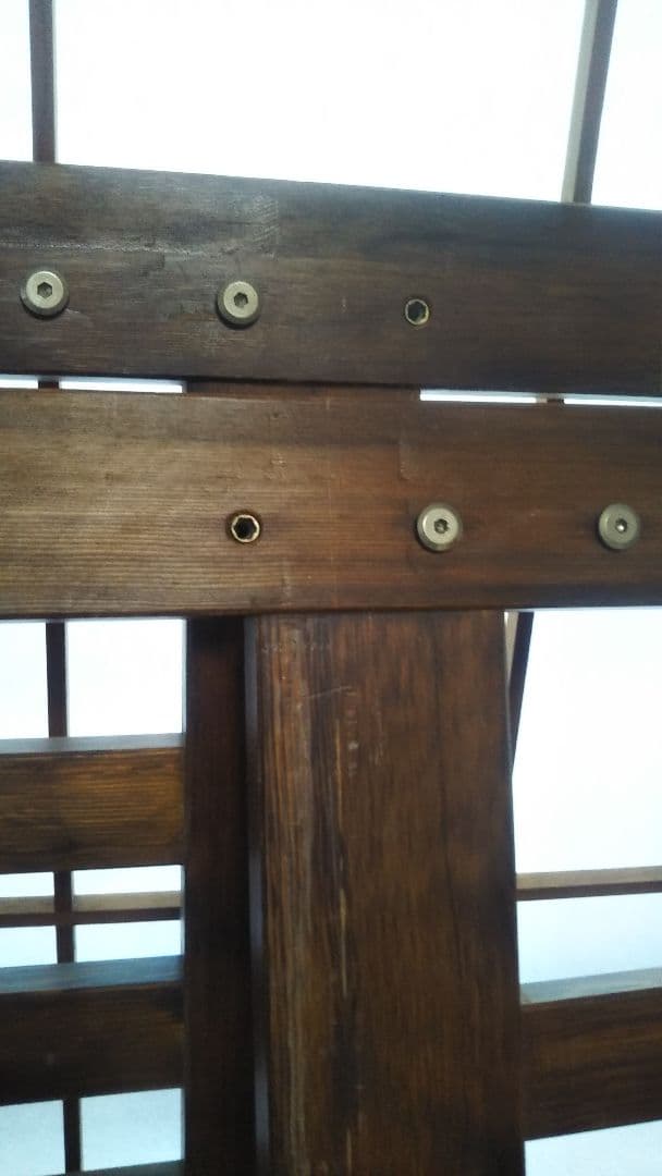 マットレス無 【下が高め★ワイン木箱が入る】セミダブル 木製 ベッド フレーム