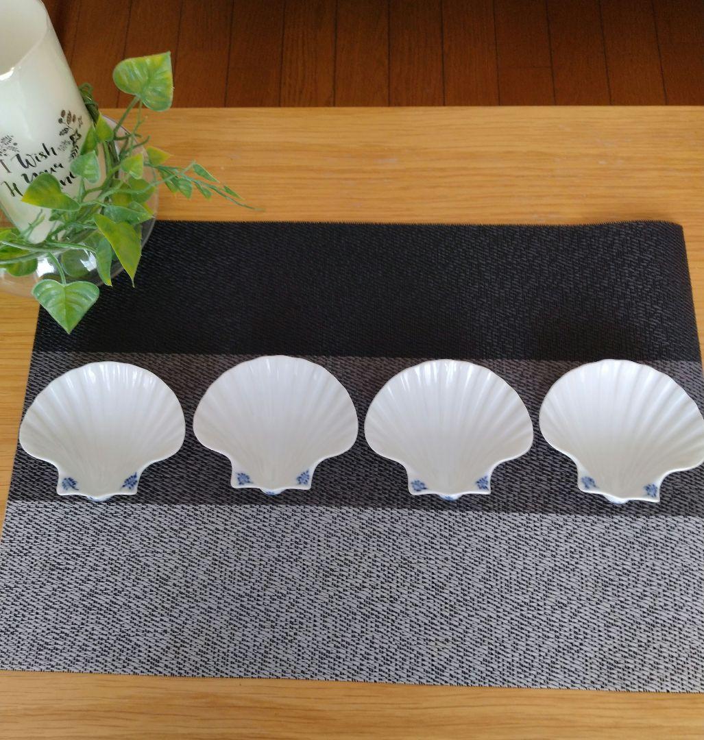 希少！】ロイヤルコペンハーゲン ジャパニーズ 貝型皿 4枚 シェル