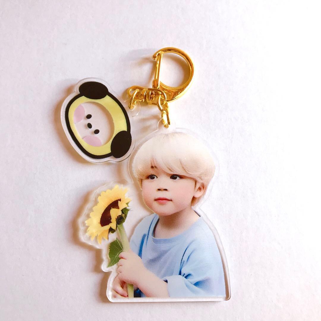 BTS JIMIN アクリルキーホルダー AIベビー ジミン チミー ひまわり