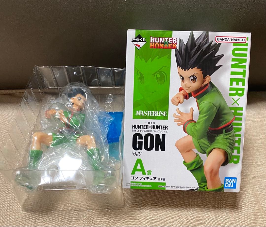 HUNTER×HUNTER 一番くじ　ゴン　キルア　クラピカ　フィギュア　セット