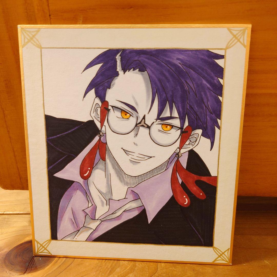 ポケットモンスターZA カラスバ ファンアート 手描きイラスト 色紙