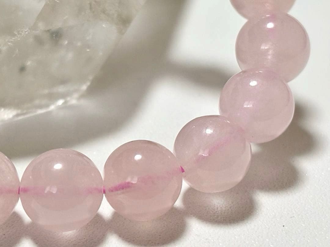 最高品質　超希少入手困難　愛の精霊の宝物　エンジェルローズモルガナイトのブレス